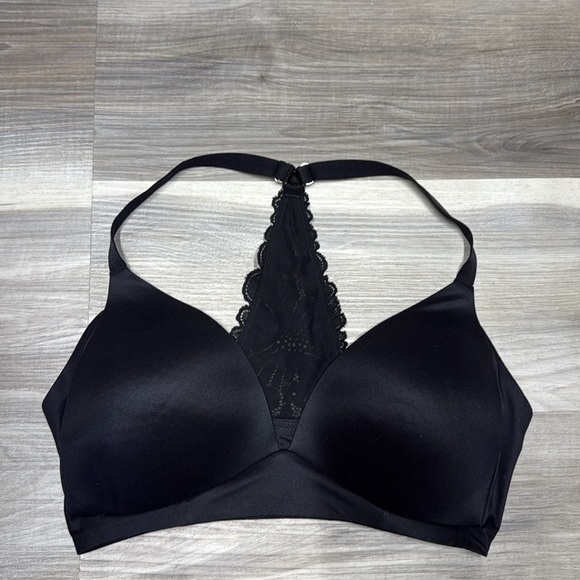 Aerie Black Halter Lace Bralette 32DD - Picture 3 of 6